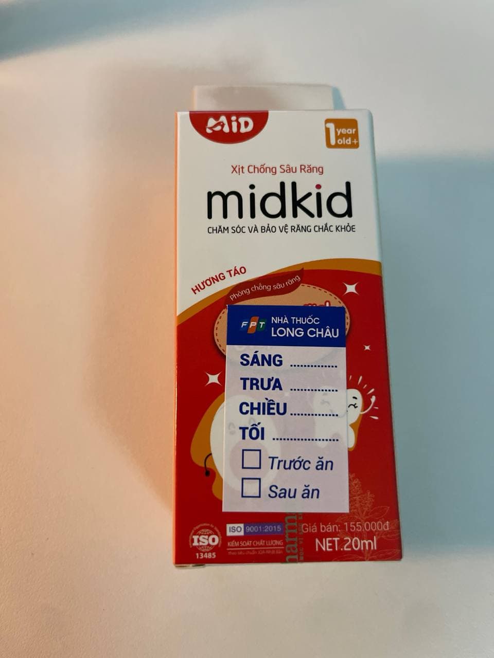 Xịt Chống Sâu Răng midkid